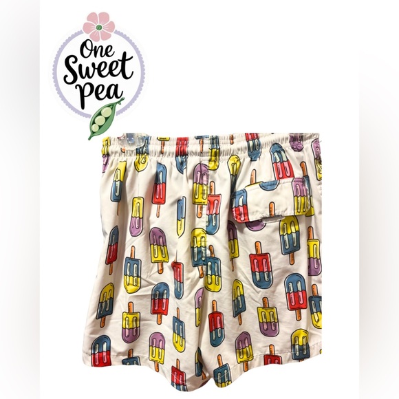 Colorful Popsicle Print Shorts - Picture 6 of 7